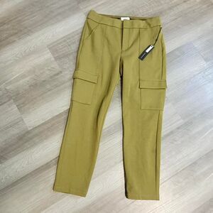 Anthropologie Women's Green Cargo Trousers Size 8